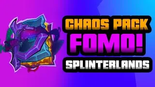 CHAOS FOMO BEGINS? | Splinterlands