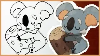How to draw ✎ NEKKOALA ✎ POKEMON MOON