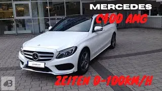 Mercedes C400 T-Modell 4matic I Zeiten messen 0-100km/h I Accerleration
