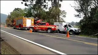 Grave acidente mata cinco pessoas na BR-280