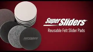 Super Sliders&reg; Reusable Felt Slider Pads