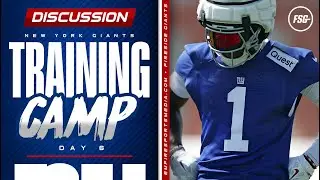 Giants Training Camp Day 6 Takeaways | Malik Nabers INJURED | Evan Neal is&hellip; GOOD?