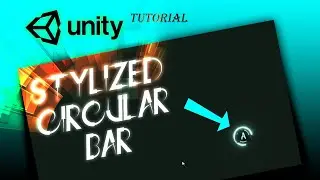 Creating Stylized Circular Bar Around a Button - Unity Tutorial #unitytutorials