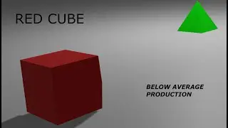 Red Cube, A Blender Animation