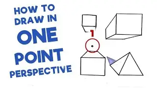 How to Draw in One Point Perspective | Cadillac Cartoonz