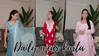 Daily Wear Kurta 🌸 | Myntra Haul🥻 | Under 1000