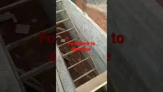 How to make formwork to staircase