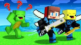Mike Hunter VS BLUE BEETLE and PURPLE BEETLE Speedrunners - JJ and Mikey in Minecraft Maizen!