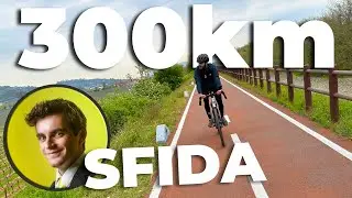 Provo a BATTERE il RECORD di JAKIDALE - 300Km in bici in UN GIORNO || JASER