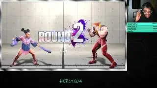 SF6 ChrisG (Guile) Vs Hero1504 (Lily) Ranked Match