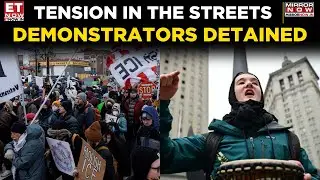 Tense Anti-ICE Protest in Minneapolis: Vehicle Blockades Lead to Arrests | World News | ET Now