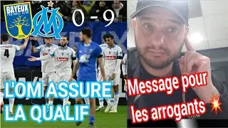 🏆FC Bayeux 0-9 OM , L'OM fait le job ⚠️ Message pour les haters parisiens 👊💥 Tendez bien l'oreille !