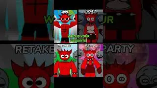 Incredibox Sprunki Human: 1996 VS Party VS Retake VS Swap!