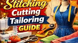 Tailoring Course in Hindi |Stitching Cutting Study Step by Step #tailoring #stitching #cuttingskills