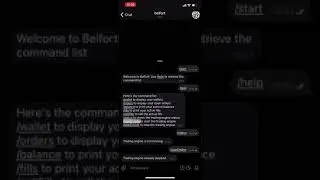Belfort Crypto Trading Engine Telegram Bot