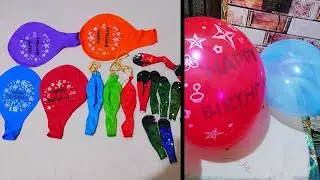 Big Balloons Pop Challenge  | Huge Happy Birthday Balloons Burst | Satisfying Balloon Popping Sounds