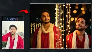 Diwali AI Photo Editing with Gemini Nano 🔥 | Night Photography Prompts & Tricks!