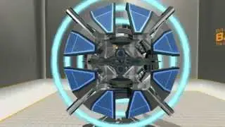 Robocraft: The Light-Wheel (PoC Spinning Design)