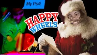 GIVING SANTA A NEW HOLE. [HAPPY WHEELS] CHRISTMAS EP.