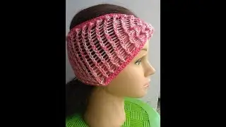 APRENDE A ELABORAR ESTE HERMOSO TURBANTE CON TELAR