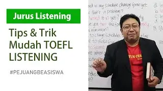 Tips dan Trik MUDAH TOEFL LISTENING (085831468064)