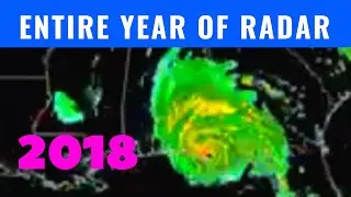 Entire Year of Weather Radar [2018 U.S. Time Lapse]
