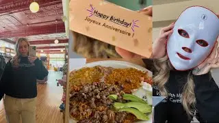 My 29th birthday vlog | free items,  opening gifts, breakfast