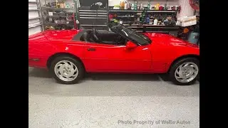 1996 Chevrolet Corvette Convertible LT4 For Sale~6 Speed~32k Miles & Pristine!