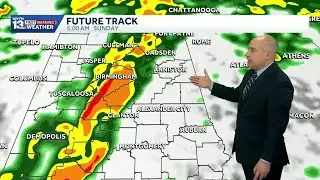 Tracking Storms: Alabama's weather forecast brings rain and storms this weekend