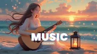 Sleep Music &ndash; Pastel Horizon 🌅 | 1 Hour of Dreamy Guitar & Ocean Waves for Sleep and Relaxation