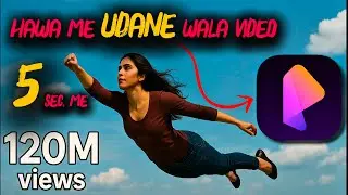 Full tutorial #video photo to video Hawa me udane wala video sirf 5sec.Me #aivideo #viral