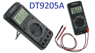 Цифровой мультиметр DT9205A - DIGITAL MULTIMETER