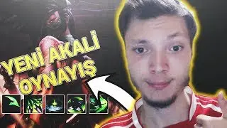 YENİ AKALİ OYNAYIŞ SEZON8 (Akali Rework Sonrası Oynanış)