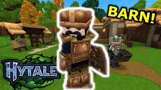 We FINALLY Built a Proper Animal Farm in Hytale! Part 3