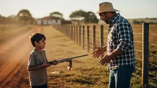 Criança apontou espingarda e perguntou: “Você vai proteger minha família?” | A reação do fazendeiro.
