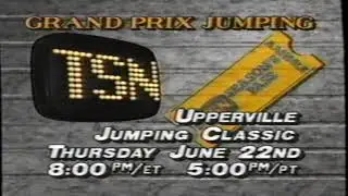 TSN The Sports Network TV Promo Upperville Horse Jumping Classic (June 1989)