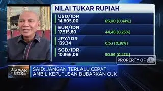 Said Abdullah: Jangan Terlalu Cepat Rencanakan Bubarkan OJK