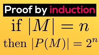 Power Set of a Set With n Elements has 2^n Elements (Proof by Induction)