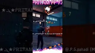 #freefire #garenafreefire #PRITAM FF 77#😈#1vs1 # 