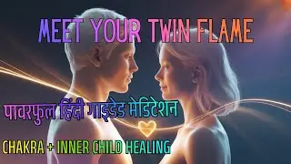 Twin Flame Guided Meditation in Hindi | Chakra Healing, Reunion & Inner Child Healing