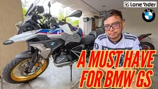 SETTING UP MY BMW R1250 GS | MUST HAVE ACCESSORY FOR R1250 GS | LONE RIDER x JMAC