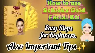 Step by step Gold Facial at Home/ Modicare Facial Kit/ Gold Facial kit ✨️ @BelieveExecuteAchieve