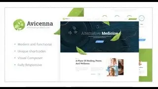 Avicenna | Alternative Medicine WordPress Theme | Themeforest Templates