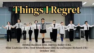 Thing's I Regret LineDance/Легкий Продвинутый