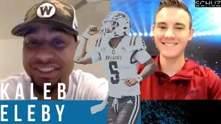 The ADVICE Kaleb Eleby Would Give His Younger Self + Why an NFL Team Should Draft Him | SchuZ