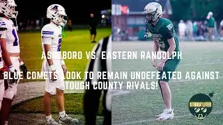 Asheboro vs. Eastern Randolph had ALL THE ENERGY! Full highlights!