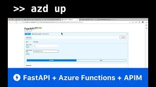 Deploying FastAPI app to Azure Functions + API Management