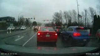 Watch the Red Smart Car