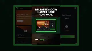 The new Master Node Software is releasing soon to help Node owners track uptime. Plus...