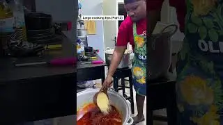 How to cook large quantity of Rice (Jollof or Fried) #cooking #yummy #catering 